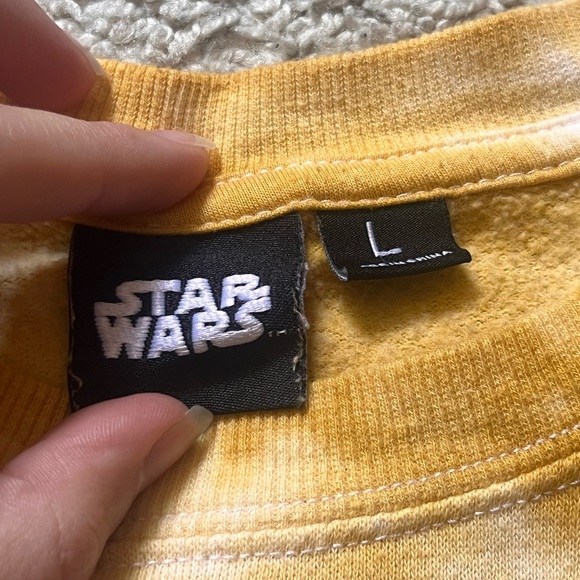 Star Wars Baby Yoda / Grogu Sweater Tie Dye - Picture 3 of 3